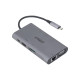 Dahua Technology 9 in 1 USB 3.1 Type-C to USB 3.0 + HDMI + RJ45 + VGA + SD/TF +PD Docking Station Dahua Technology 9 in 1 USB 3.1 Type-C to USB 3.0 + HDMI + RJ45 + VGA + SD/TF +PD Docking Station