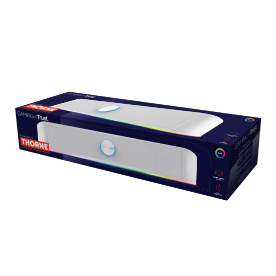 Trust RGB Illuminated Soundbar GXT 619W Thorne Trust RGB Illuminated Soundbar GXT 619W Thorne