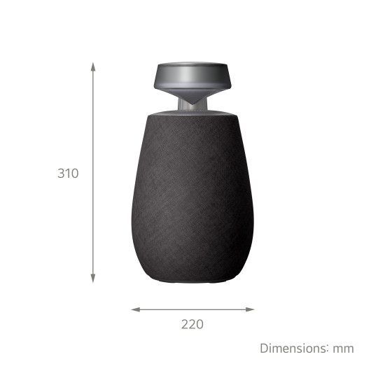 LG XBOOM 360 Mono portable speaker Black 20 W LG XBOOM 360 Mono portable speaker Black 20 W
