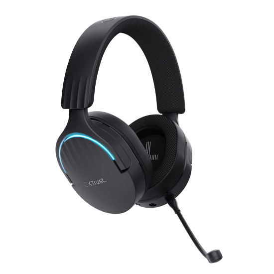 Trust GXT 491 Fayzo Headset Wired & Wireless Head-band Gaming USB Type-C Bluetooth Black Trust GXT 491 Fayzo Headset Wired & Wireless Head-band Gaming USB Type-C Bluetooth Black