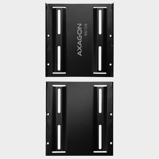 Axagon RHD-125B Halterahmen für 1x 2.5\" im 3.5\" Slot - schwarz Black Metal Axagon RHD-125B Halterahmen für 1x 2.5\" im 3.5\" Slot - schwarz Black Metal