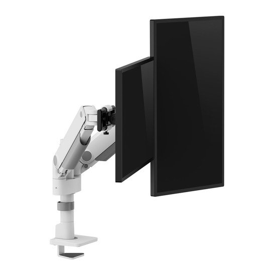 Neomounts DS65S-950WH2 Monitor arm 24-34" - gas spring - Topfix - multi-adjustable - 180°-stop Neomounts DS65S-950WH2 Monitor arm 24-34" - gas spring - Topfix - multi-adjustable - 180°-stop