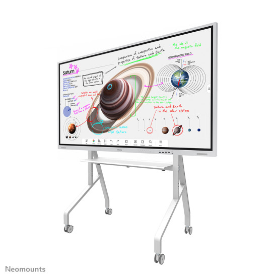 Neomounts FL50-525WH1 TV trolley 55-86" - fast installation - TÜV Neomounts FL50-525WH1 TV trolley 55-86" - fast installation - TÜV
