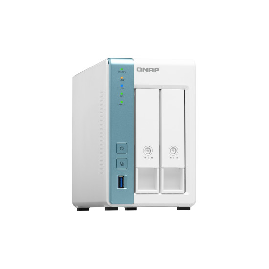 QNAP TS-233 NAS/storage server Tower ARM Cortex-A55 2 GB 0 TB QNAP QTS White QNAP TS-233 NAS/storage server Tower ARM Cortex-A55 2 GB 0 TB QNAP QTS White