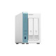 QNAP TS-233 NAS/storage server Tower ARM Cortex-A55 2 GB 0 TB QNAP QTS White QNAP TS-233 NAS/storage server Tower ARM Cortex-A55 2 GB 0 TB QNAP QTS White