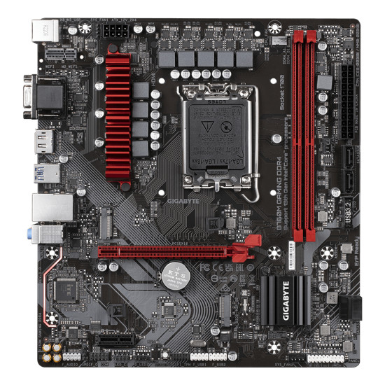 Mainboard|GIGABYTE|Intel B760 Express|LGA1700|Micro-ATX|Memory DDR4|Memory slots 2|1xPCI-Express 3.0 1x|1xPCI-Express 4.0 16x|2xM.2|1x15pin D-sub|1xHDMI|1xDisplayPort|2xAudio-In|1xAudio-Out|2xUSB 2.0|3xUSB 3.2|1xUSB-C|1xPS/2|1xRJ45|B760MGAMINGDDR41.1