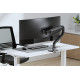 Neomounts DS70S-950BL1 Monitor arm 17-49" - gas spring - Topfix - 180°-stop Neomounts DS70S-950BL1 Monitor arm 17-49" - gas spring - Topfix - 180°-stop