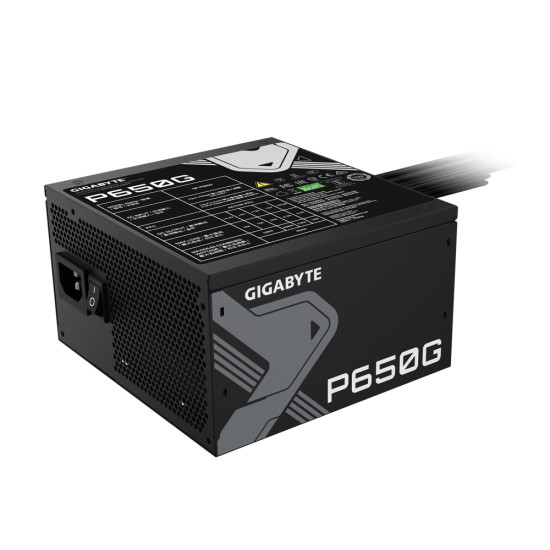 Power Supply|GIGABYTE|GP-P650G|650 Watts|Efficiency 80 PLUS GOLD|PFC Active|MTBF 100000 hours|GP-P650G Power Supply|GIGABYTE|GP-P650G|650 Watts|Efficiency 80 PLUS GOLD|PFC Active|MTBF 100000 hours|GP-P650G
