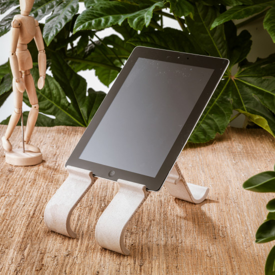 Laptop and tablet stand R-Go Treepod, ergonomic and modular, adjustable, biobased