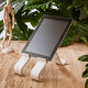 Laptop and tablet stand R-Go Treepod, ergonomic and modular, adjustable, biobased
