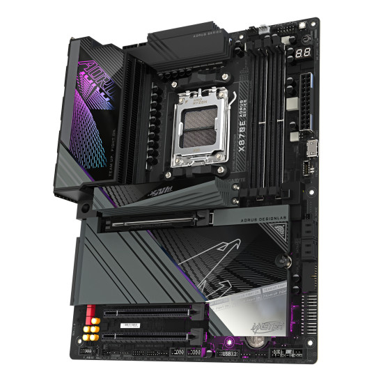 Mainboard|GIGABYTE|AMD X870E|SAM5|ATX|Memory DDR5|Memory slots 4|1xPCI-Express 3.0 4x|1xPCI-Express 4.0 4x |1xPCI-Express 5.0 16x|4xM.2|1xHDMI|2xUSB 2.0|8xUSB 3.2|2xUSB-C|1xOptical S/PDIF|1xRJ45|2xAudio port|X870EAORUSMASTER Mainboard|GIGABYTE|AMD X870E|SAM5|ATX|Memory DDR5|Memory slots 4|1xPCI-Express 3.0 4x|1xPCI-Express 4.0 4x |1xPCI-Express 5.0 16x|4xM.2|1xHDMI|2xUSB 2.0|8xUSB 3.2|2xUSB-C|1xOptical S/PDIF|1xRJ45|2xAudio port|X870EAORUSMASTER