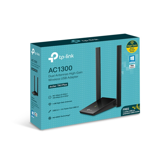 TP-Link Archer T4U Plus WLAN 867 Mbit/s TP-Link Archer T4U Plus WLAN 867 Mbit/s