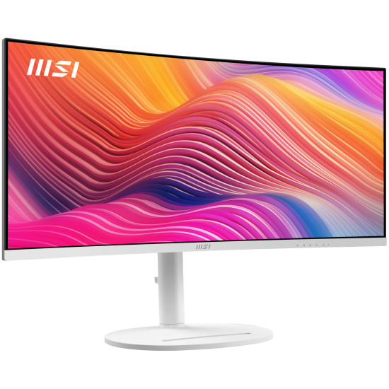 MSI Modern MD342CQPW computer monitor 86.4 cm (34") 3440 x 1440 pixels UltraWide Quad HD White MSI Modern MD342CQPW computer monitor 86.4 cm (34") 3440 x 1440 pixels UltraWide Quad HD White