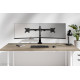 Neomounts DS60-600BL2 Monitor arm 10-32" - Quick-fix - 180°-stop