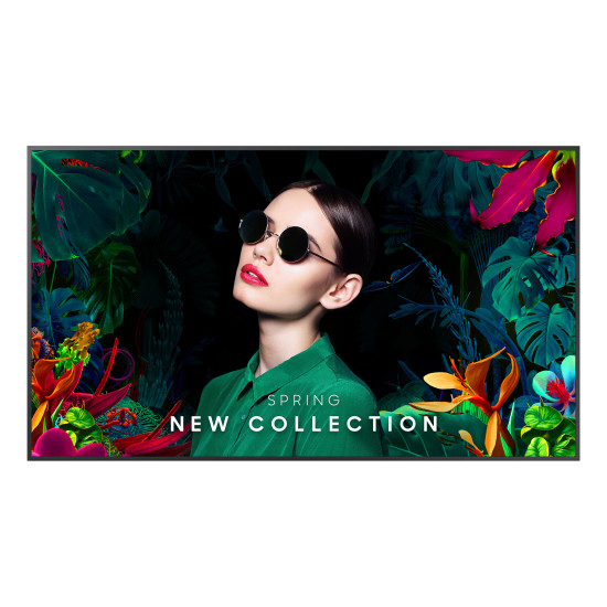 Samsung QM55C Digital signage flat panel 139.7 cm (55") LCD Wi-Fi 500 cd/m² 4K Ultra HD Black Tizen 24/7 Samsung QM55C Digital signage flat panel 139.7 cm (55") LCD Wi-Fi 500 cd/m² 4K Ultra HD Black Tizen 24/7