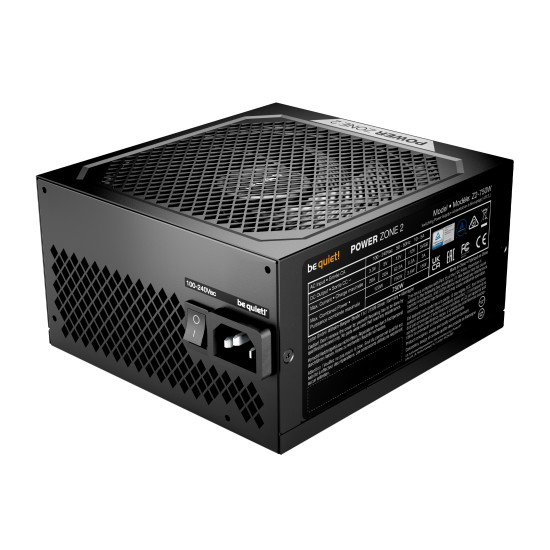 be quiet! POWER ZONE 2 750W power supply unit 20+4 pin ATX ATX Black be quiet! POWER ZONE 2 750W power supply unit 20+4 pin ATX ATX Black