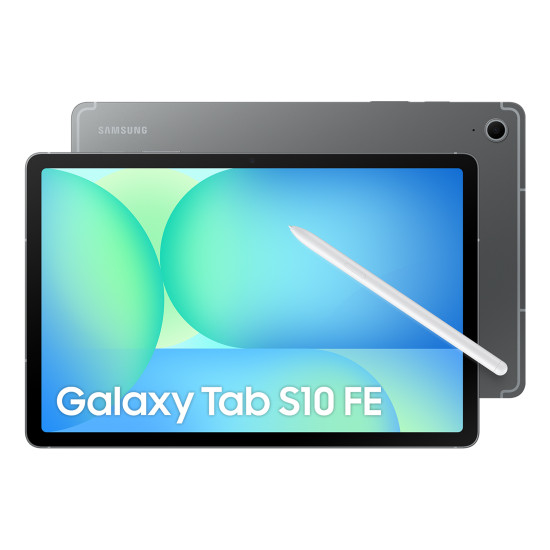 Samsung Galaxy Tab S10 FE Samsung Exynos 256 GB 27.7 cm (10.9") 12 GB Wi-Fi 6 (802.11ax) Android 15 Grey Samsung Galaxy Tab S10 FE Samsung Exynos 256 GB 27.7 cm (10.9") 12 GB Wi-Fi 6 (802.11ax) Android 15 Grey