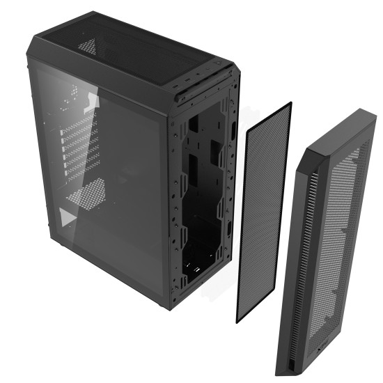 Case|ADATA|VALOR AIR PLUS MID|MidiTower|Case product features Transparent panel|ATX|MicroATX|MiniITX|Colour Black|VALORAIRPLUSMTA-BKCWW Case|ADATA|VALOR AIR PLUS MID|MidiTower|Case product features Transparent panel|ATX|MicroATX|MiniITX|Colour Black|VALORAIRPLUSMTA-BKCWW