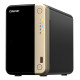 QNAP TS-264 NAS Tower Intel® Celeron® N5095 8 GB 0 TB QNAP QTS Black, Gold QNAP TS-264 NAS Tower Intel® Celeron® N5095 8 GB 0 TB QNAP QTS Black, Gold