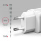 MOBILE CHARGER WALL USB-C 20W/1PORT WHITE ACU-PD20W AXAGON MOBILE CHARGER WALL USB-C 20W/1PORT WHITE ACU-PD20W AXAGON