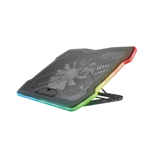 Trust GXT 1126 Aura laptop cooling pad 43.2 cm (17") 700 RPM Black