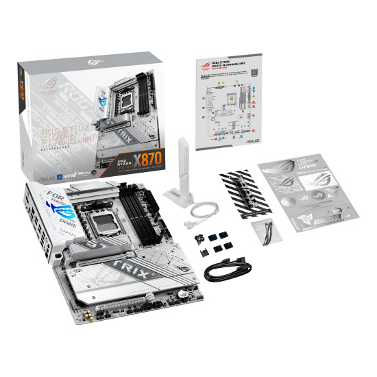 ASUS ROG STRIX X870-A GAMING WIFI AMD X870 Socket AM5 ATX ASUS ROG STRIX X870-A GAMING WIFI AMD X870 Socket AM5 ATX