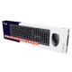 Trust Primo keyboard Mouse included Universal RF Wireless QWERTY US English Black Trust Primo keyboard Mouse included Universal RF Wireless QWERTY US English Black