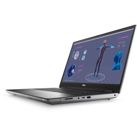 DELL Precision 7780 Intel® Core™ i9 i9-13950HX Mobile workstation 43.9 cm (17.3") Full HD 32 GB DDR5-SDRAM 1 TB SSD NVIDIA RTX 3500 Ada Wi-Fi 6E (802.11ax) Windows 11 Pro Grey DELL Precision 7780 Intel® Core™ i9 i9-13950HX Mobile workstation 43.9 cm (17.3") Full HD 32 GB DDR5-SDRAM 1 TB SSD NVIDIA RTX 3500 Ada Wi-Fi 6E (802.11ax) Windows 11 Pro Grey