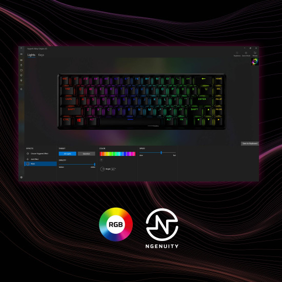 HyperX Alloy Origins 65 - Mechanical Gaming Keyboard - HX Red (NO Layout) HyperX Alloy Origins 65 - Mechanical Gaming Keyboard - HX Red (NO Layout)