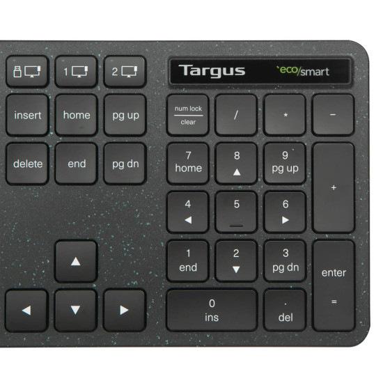 Targus AKB873NO keyboard Universal RF Wireless + Bluetooth QWERTY Nordic Black Targus AKB873NO keyboard Universal RF Wireless + Bluetooth QWERTY Nordic Black