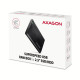 Axagon EE25-A6M storage drive enclosure HDD/SSD enclosure Black 2.5" Axagon EE25-A6M storage drive enclosure HDD/SSD enclosure Black 2.5"