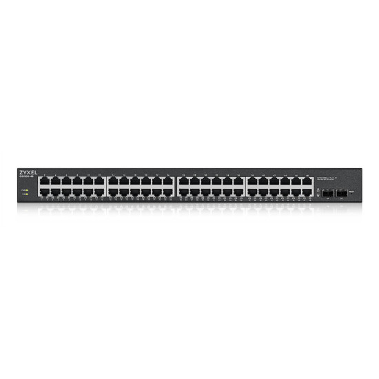 Zyxel GS1900-48HPv2 Managed L2 Gigabit Ethernet (10/100/1000) Power over Ethernet (PoE) Black Zyxel GS1900-48HPv2 Managed L2 Gigabit Ethernet (10/100/1000) Power over Ethernet (PoE) Black