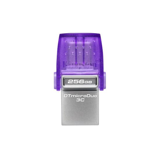 Kingston Technology DataTraveler 256GB microDuo 3C 200MB/s dual USB-A + USB-C Kingston Technology DataTraveler 256GB microDuo 3C 200MB/s dual USB-A + USB-C