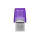 Kingston Technology DataTraveler 256GB microDuo 3C 200MB/s dual USB-A + USB-C Kingston Technology DataTraveler 256GB microDuo 3C 200MB/s dual USB-A + USB-C