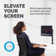 Fellowes Reflex Monitor Arm - Monitor Mount for 8KG 32 Inch Screens - Adjustable Monitor Desk Mount - Tilt 45° Pan 180° Rotation 360°, VESA 75 x 75/100 x 100 - Black Fellowes Reflex Monitor Arm - Monitor Mount for 8KG 32 Inch Screens - Adjustable Monitor Desk Mount - Tilt 45° Pan 180° Rotation 360°, VESA 75 x 75/100 x 100 - Black