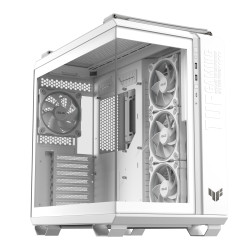 Case|ASUS|TUF Gaming GT502 Horizon|MidiTower|Case product features Transparent panel|Not included|ATX|MicroATX|MiniITX|Colour White|TUFGAMGT502HORIZONWHT