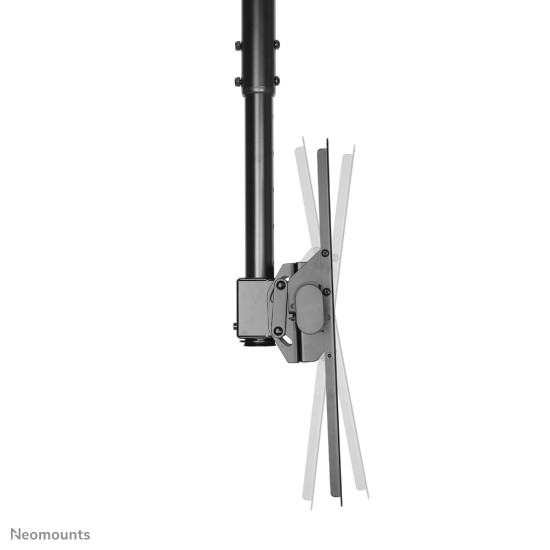Neomounts NM-C440BLACK Monitor/TV mount ceiling 32-60" - h 56-91 cm