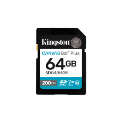 64GB SDXC Canvas Go Plus Gen4 200MB/s C10 UHS-I U3 V30