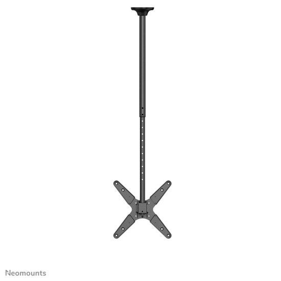 NEWSTAR FLAT SCREEN CEILING MOUNT (HEIGHT: 106-156 CM) 32-75” BLACK