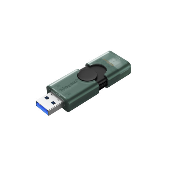 128GB USB-A + USB-C 3.2 Gen 1 DataTraveler DuoG2 128GB USB-A + USB-C 3.2 Gen 1 DataTraveler DuoG2