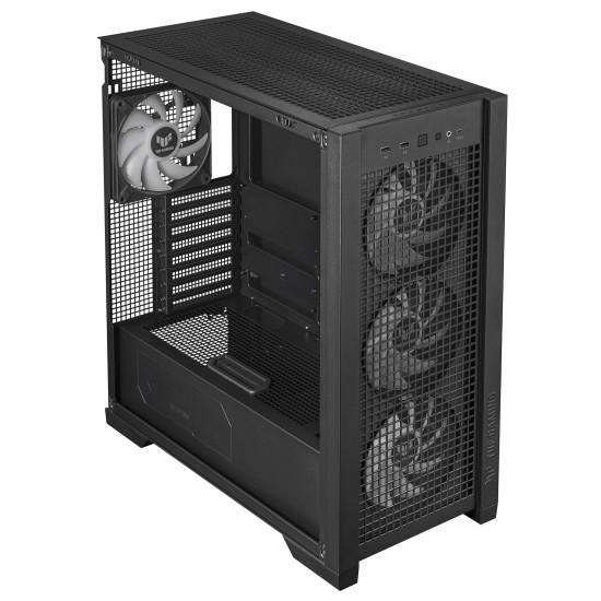 Case|ASUS|TUF Gaming GT302 ARGB|MidiTower|Case product features Transparent panel|Not included|ATX|EATX|MicroATX|MiniITX|Colour Black|TUFGAMINGGT302ARGBBK Case|ASUS|TUF Gaming GT302 ARGB|MidiTower|Case product features Transparent panel|Not included|ATX|EATX|MicroATX|MiniITX|Colour Black|TUFGAMINGGT302ARGBBK