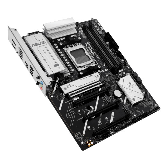 Mainboard|ASUS|AMD B850|SAM5|ATX|Memory DDR5|Memory slots 4|2xPCI-Express 3.0 16x|1xPCI-Express 4.0 16x|1xPCI-Express 5.0 16x|3xM.2|1xHDMI|1xDisplayPort|3xUSB 2.0|5xUSB 3.2 type B|2xUSB-C|3xAudio port|PRIMEB850-PLUSWIFI Mainboard|ASUS|AMD B850|SAM5|ATX|Memory DDR5|Memory slots 4|2xPCI-Express 3.0 16x|1xPCI-Express 4.0 16x|1xPCI-Express 5.0 16x|3xM.2|1xHDMI|1xDisplayPort|3xUSB 2.0|5xUSB 3.2 type B|2xUSB-C|3xAudio port|PRIMEB850-PLUSWIFI