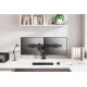 Neomounts DS75-450BL2 Monitor arm 17-32" - gas spring - Topfix - 180°-stop Neomounts DS75-450BL2 Monitor arm 17-32" - gas spring - Topfix - 180°-stop