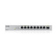 Zyxel XMG-108 Unmanaged 2.5G Ethernet (100/1000/2500) Silver Zyxel XMG-108 Unmanaged 2.5G Ethernet (100/1000/2500) Silver