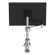 Monitor arm R-Go Zepher Single, fully adjustable, 0-8 Kg load capacity, 100% circular, black Monitor arm R-Go Zepher Single, fully adjustable, 0-8 Kg load capacity, 100% circular, black