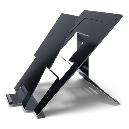 R-Go Tools Laptop stand R-Go Riser Document, ergonomic, foldable and adjustable stand with document holder, black R-Go Tools Laptop stand R-Go Riser Document, ergonomic, foldable and adjustable stand with document holder, black