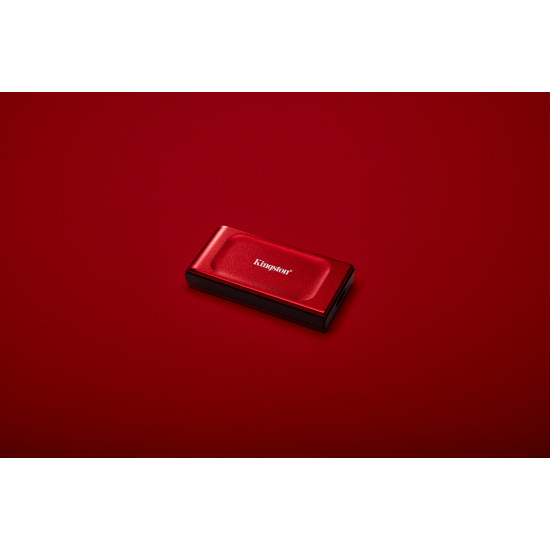 Kingston SSD 2TB XS1000 Red External USB 3.2 Gen 2 Portable Solid State Drive Kingston SSD 2TB XS1000 Red External USB 3.2 Gen 2 Portable Solid State Drive