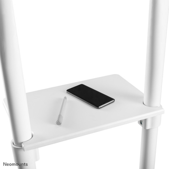NEWSTAR MOBILE FLAT SCREEN FLOOR STAND (HEIGHT: 160 CM) 37-70" WHITE
