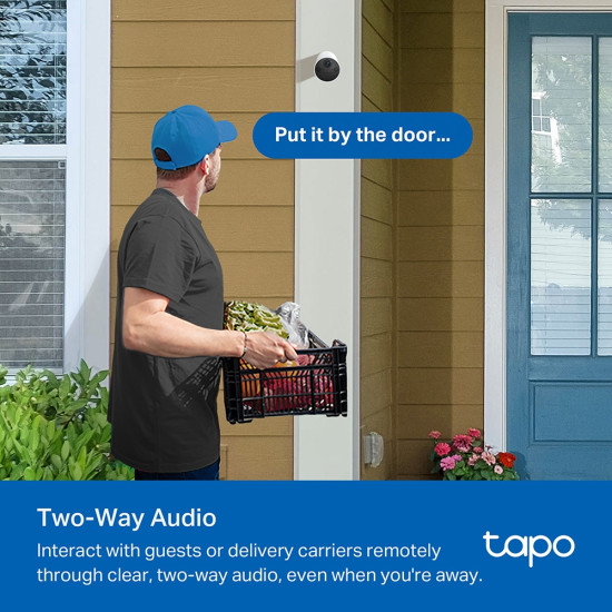 TP-Link Tapo C410 security camera Bullet IP security camera Outdoor 2304 x 1296 pixels Ceiling/wall TP-Link Tapo C410 security camera Bullet IP security camera Outdoor 2304 x 1296 pixels Ceiling/wall