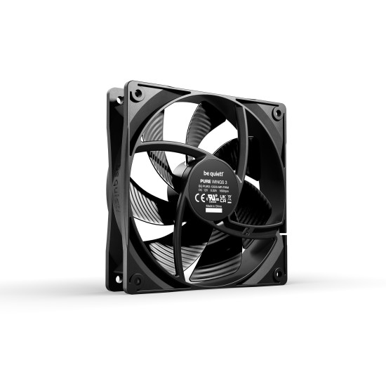 be quiet! Pure Wings 3 120mm PWM Computer case Fan 12 cm Black 1 pc(s) be quiet! Pure Wings 3 120mm PWM Computer case Fan 12 cm Black 1 pc(s)